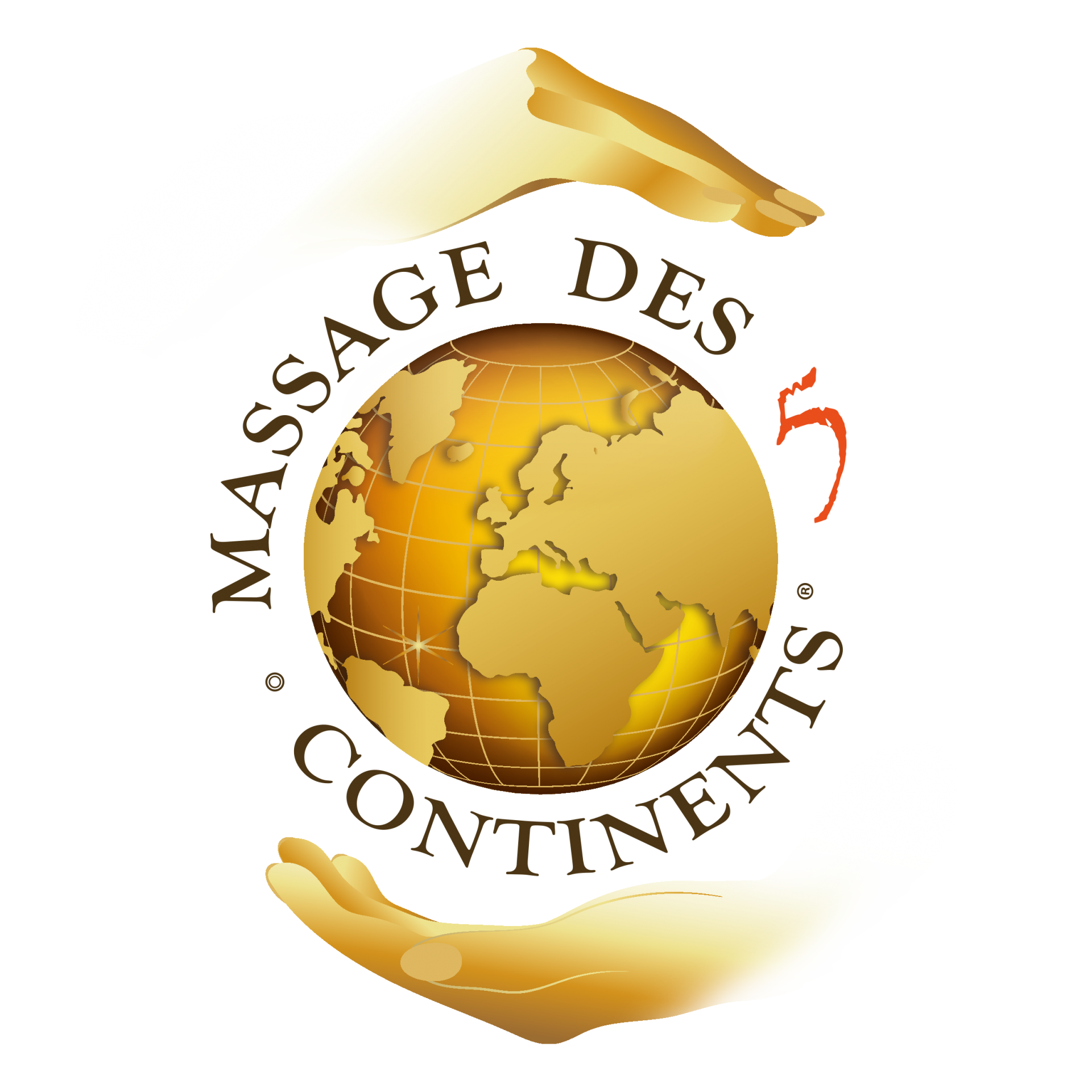 Massage des 5 continents logo coul rond png